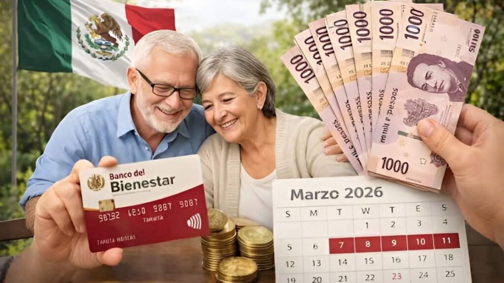 Calendario de Pensiones México marzo 2026: consulta las fechas confirmadas de pago
